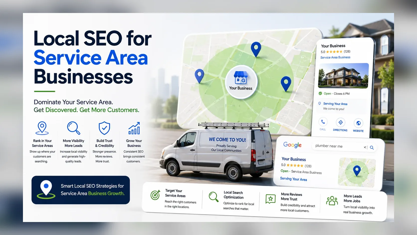 Local SEO for Service Area Businesses: How to Rank on Google Maps Without a Storefront